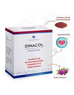 Dinacol Colesterol 30 capsulas Mahen