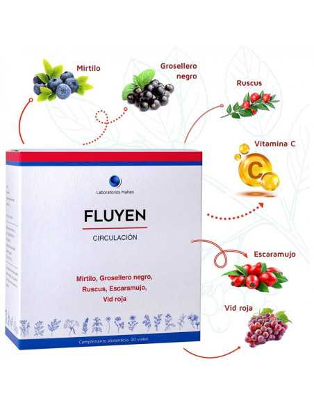 Fluyen 20 viales (circulacion) Mahen