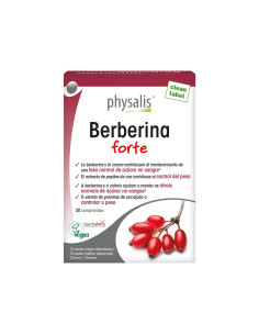 Berberina Forte 30 comprimidos Physalis