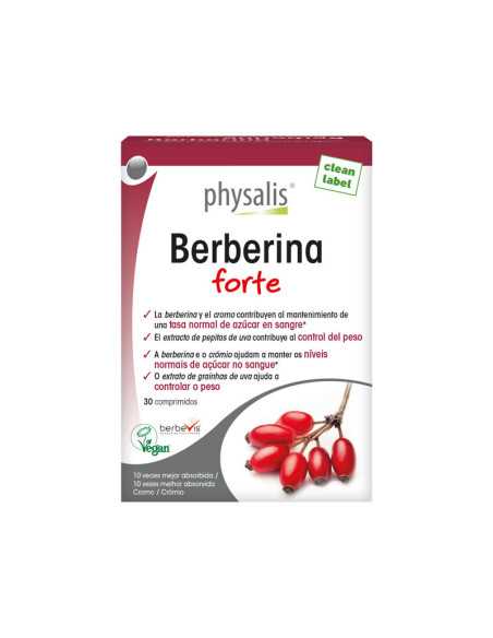 Berberina Forte 30 comprimidos Physalis Berberina Forte 30 comprimidos Physalis