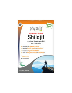 Shilajit vegan 30 comprimidos Physalis