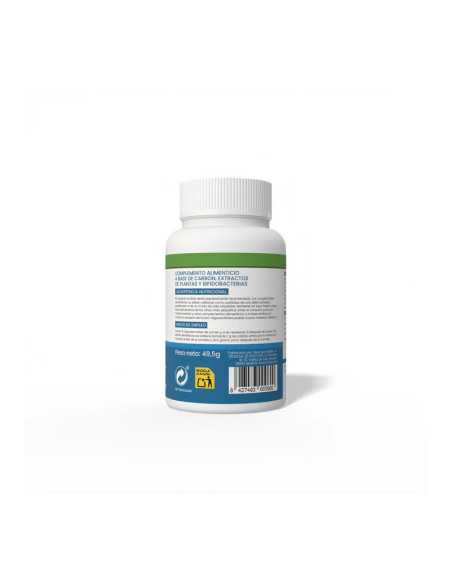 Carbon activo con probioticos 550mg 90 capsulas Sotya