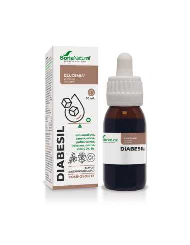Composor Diabesil 17 Complex 50ml Soria Natural