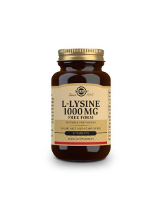 L-Lisina 1000mg 50 comprimidos Solgar