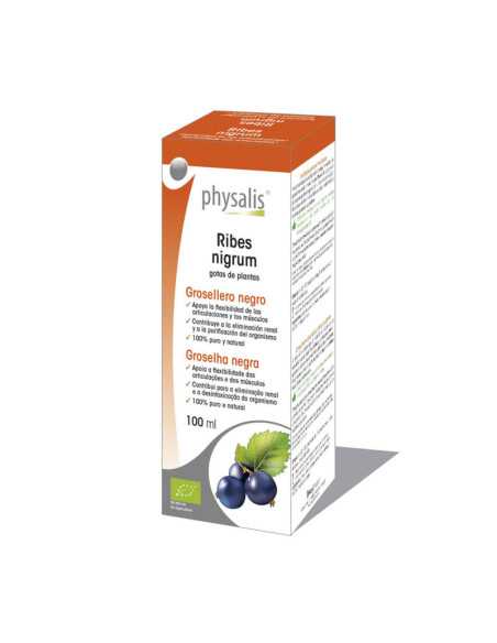 Grosellera negro (ribes nigrum) extracto hidroalcoholico bio 100ml Physalis
