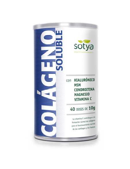Colageno con magnesio marino sabor fresa 400g Sotya