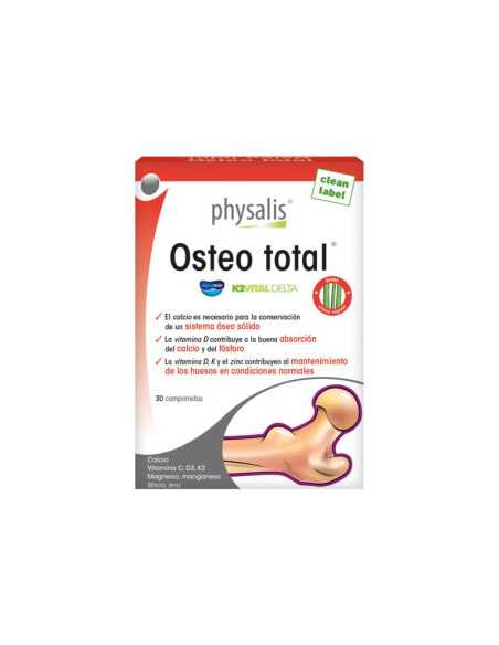 Osteo total 30 comprimidos Physalis