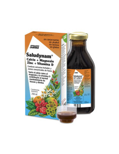 Saludynam Calcio+Magnesio+Zinc+VitD 250ml Salus