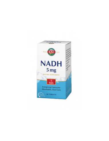 NADH 5 mg 30 comprimidos KAL