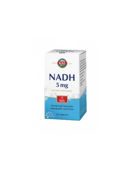 NADH 5 mg 30 comprimidos KAL