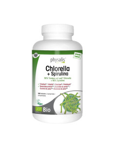 Chlorella y Espirulina bio 500 comprimidos Physalis