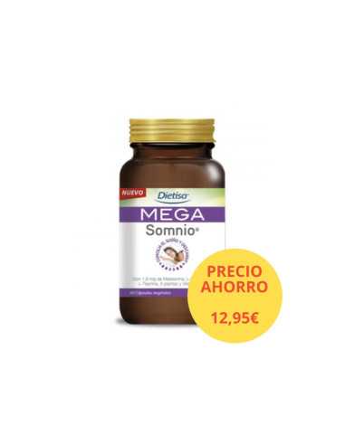 Mega Somnio (descuento especial) 12,95€ 60 capsulas Dietisa