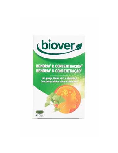 Ginkgo (memoria y concentración) memoplex 45 capsulas Biover