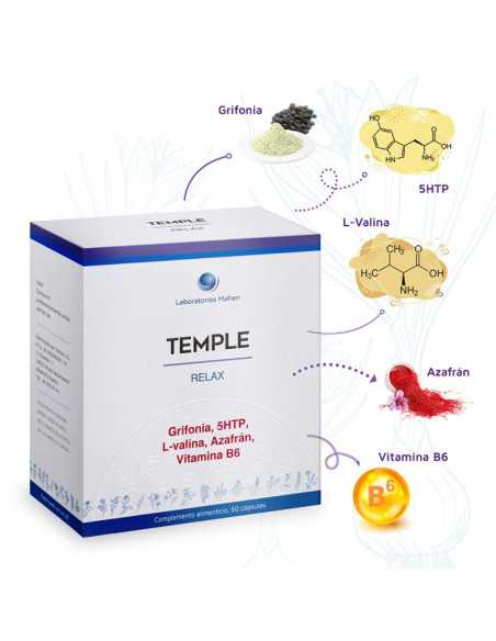 Temple Relax 60 capsulas Mahen