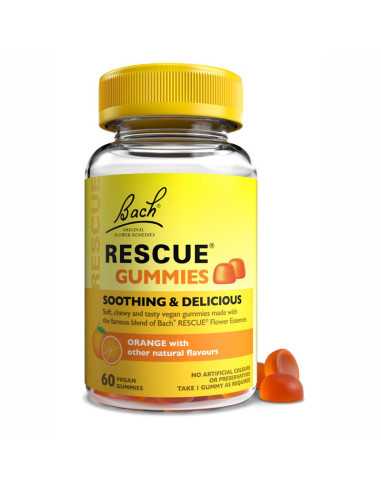 Rescue GUMMIES (sabor naranja) 60 pastillas de goma Bach