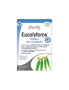 Eucalyforce 30 pastillas para la garganta Physalis
