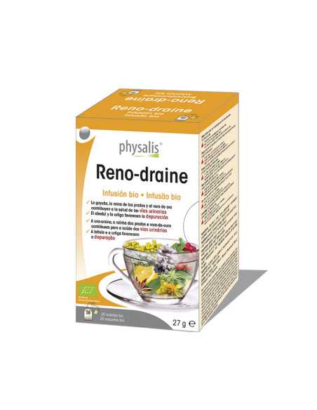 Reno draine infusion bio 20 filtros Physalis Reno draine infusion bio 20 filtros Physalis