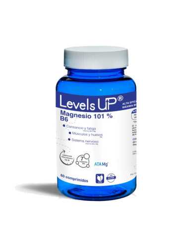 Magnesio 101% + Vitamina B6 60 comp Levels Up