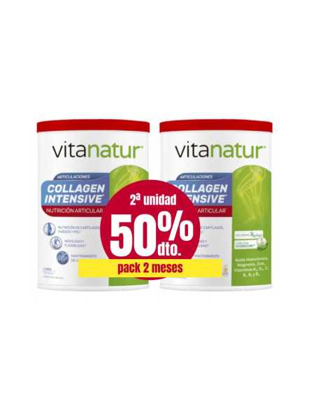Collagen intensive 360g 2ª unidad 50% dto Vitanatur Collagen intensive 360g 2ª unidad 50% dto Vitanatur