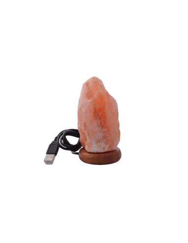 Lampara de sal USB natural