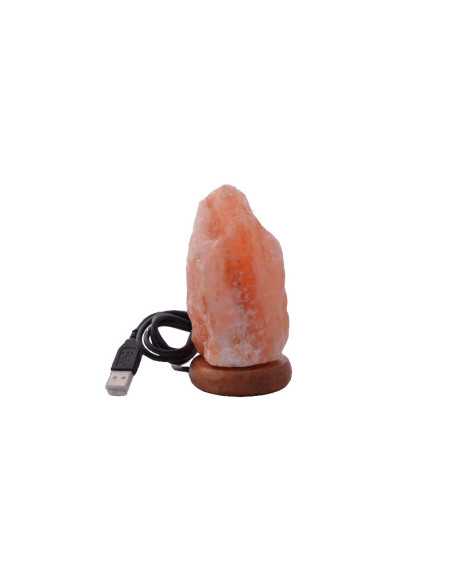 Lampara de sal USB natural