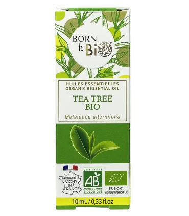 Aceite esencial de Árbol de Té orgánico-10 ml | Aceite puro de tea tree