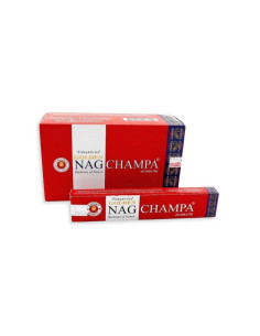Incienso golden rojo 12x15g Nag champa