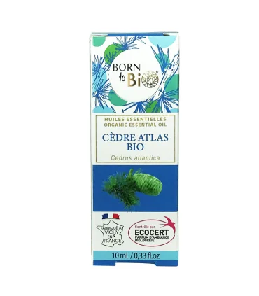 Aceite esencial de Cedro del Atlas orgánico-10 ml | Aceite esencial cedro de atlas