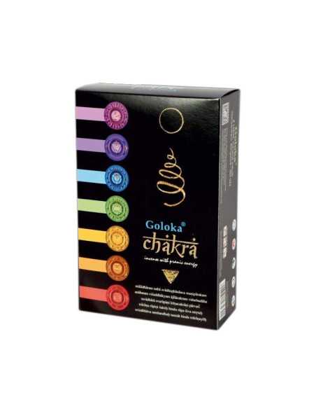 Incienso Goloka Chakra 12x15g Nag Champa