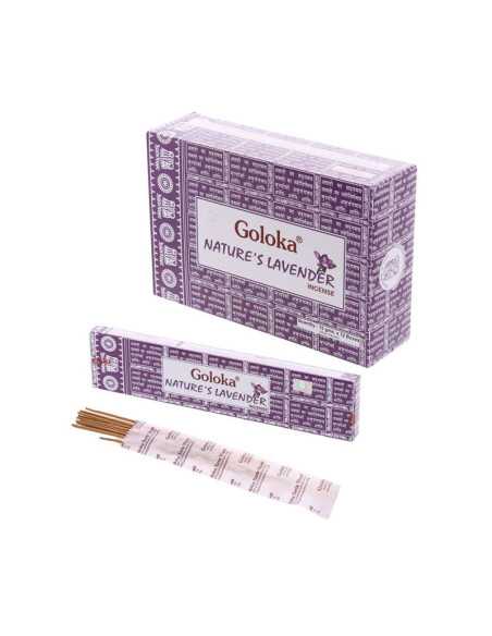Incienso Goloka Nature's Lavanda 12x15g Nag Champa