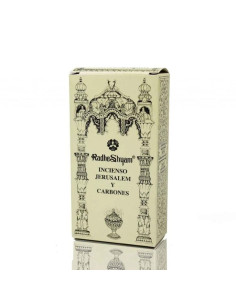 Incienso Jerusalem 50g y Carbones 10u Radhe Shyam