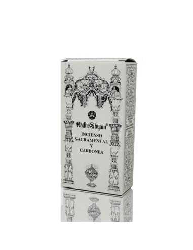 Incienso Sacramental 50g y Carbones 10u Radhe Shyam