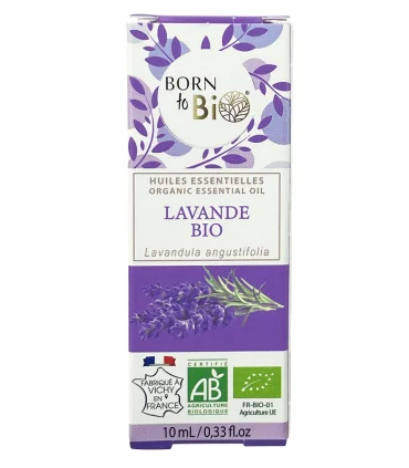 Aceite esencial de Lavanda orgánica-10 ml | Lavanda bio