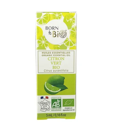 Aceite esencial de Lima orgánica-5 ml | Aceite esencial puro