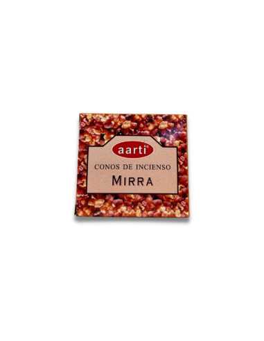 Conos Incienso Aarti Mirra 12 conos Nag Champa