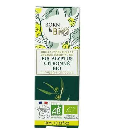 Aceite esencial de Limón y Eucalipto orgánico-10 ml | Aromaterapia natural certificada