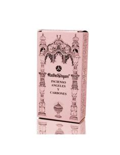 Incienso Angeles 50g y Carbones 10u Radhe Shyam