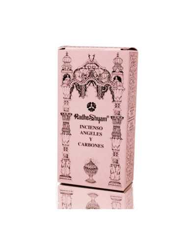 Incienso Angeles 50g y Carbones 10u Radhe Shyam