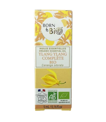 Aceite esencial de Ylang Ylang orgánico-5 ml | Extracto de ylang ylang