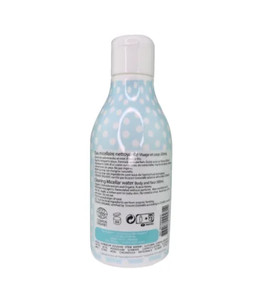 Agua Limpiadora Bebé Cosmos Organic-300/500 ml | Limpiador facial bebe natural