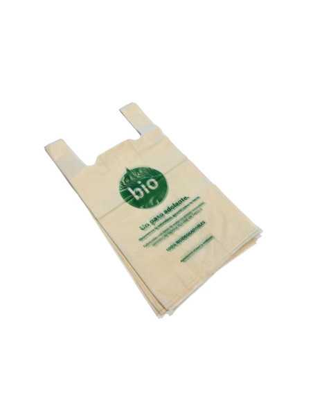 Bolsa camiseta grande (Shirt) 50x55 Compostable 100unds