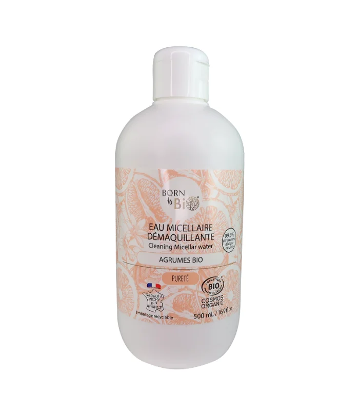 Agua micelar para pieles grasas-500 ml | Bio agua micelar