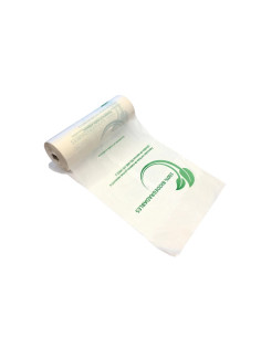 Bolsa sin Asa en Rollo 30x40 100% Biodegradable 500 unds