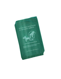 Bolsa Recogida Residuos Caninos 20x33 100% Biodegradable 100 unds