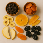 Frutas deshidratadas